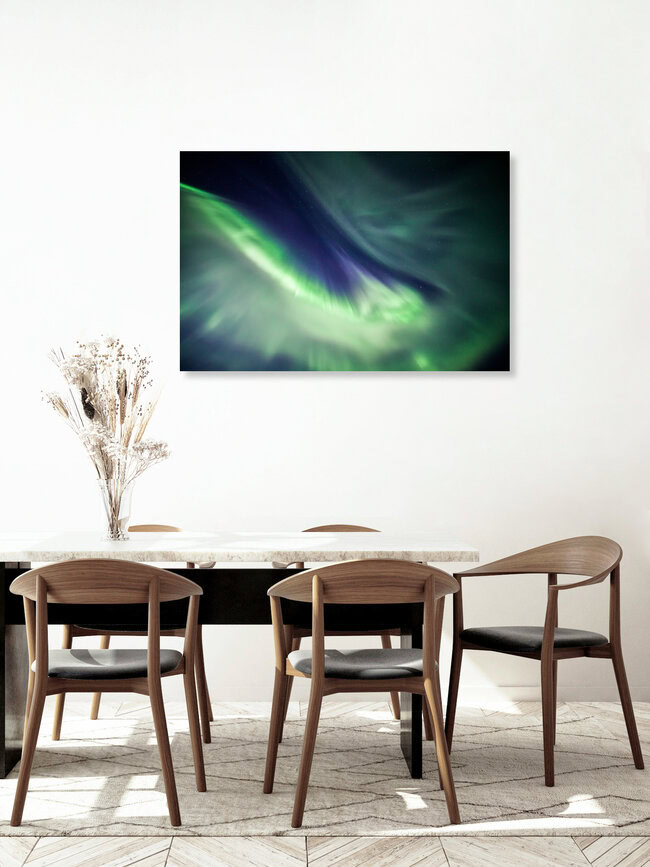 Sunstorm, Norwegen – Fotokunst von Sebastian Worm als Poster oder Acrylglasbild