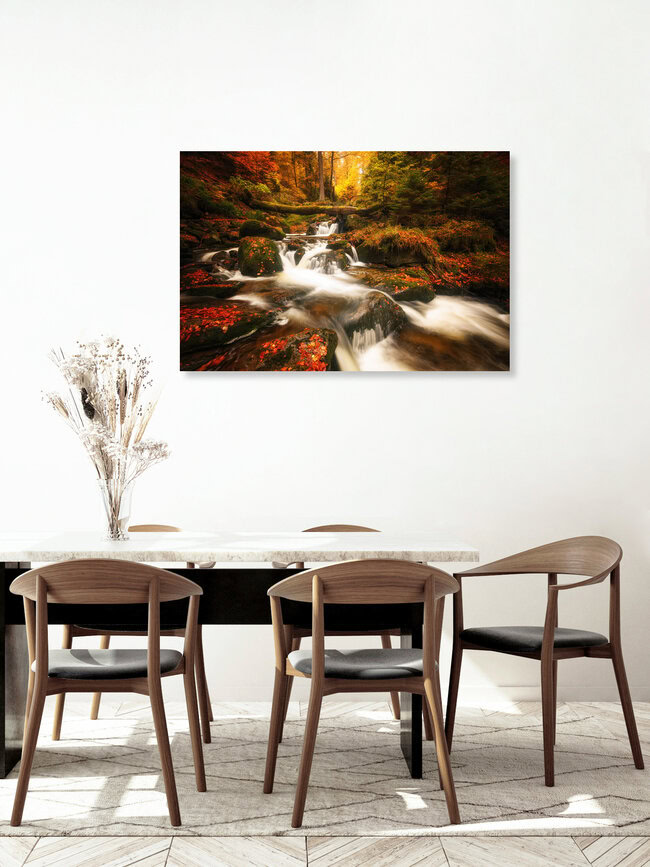 Liquid autumn, Germany – wall art by Oliver Henze as Poster or Acrylic Glass Print