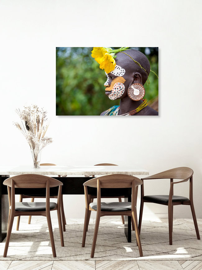 Suri Nature, Äthiopien – Fotokunst von Miro May als Poster oder Acrylglasbild
