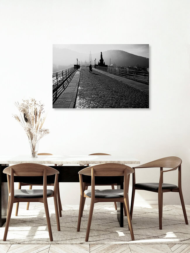 Stormy Monday Morning Blues, Deutschland – Fotokunst von Patrick Stößer als Poster oder Acrylglasbild