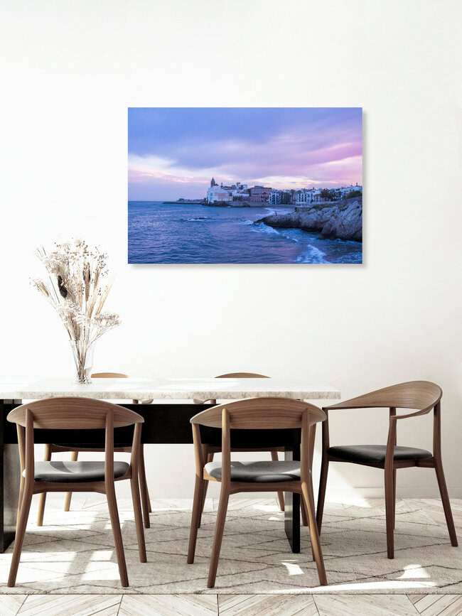 The Lonely Tiny Man, Spanien – Fotokunst von Quentin Strohmeier als Poster oder Acrylglasbild