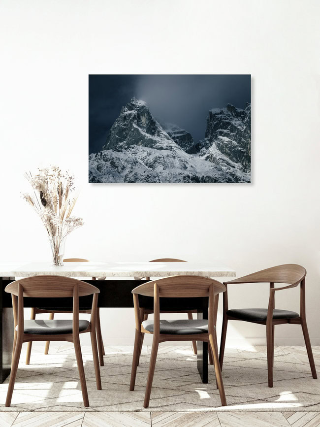 Mountain chain, Germany – wall art by Melanie Hinderberger as Poster or Acrylic Glass Print