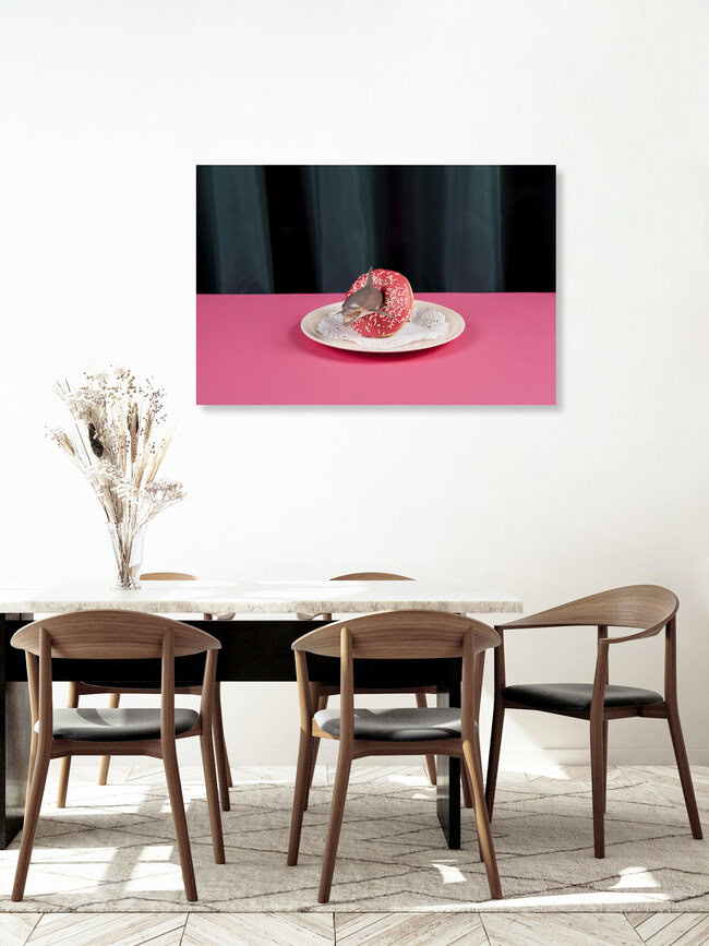Free Dolphin, Belgien – Fotokunst von Loulou von Glup als Poster oder Acrylglasbild