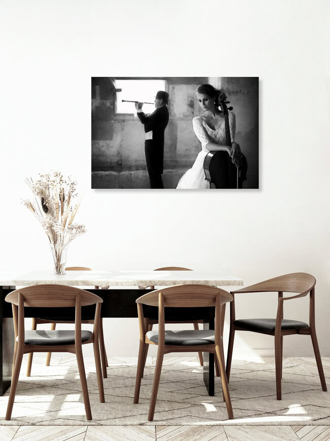 Sweet Georgia Brown, Tschechische Republik – Fotokunst von Roswitha Schleicher-Schwarz als Poster oder Acrylglasbild