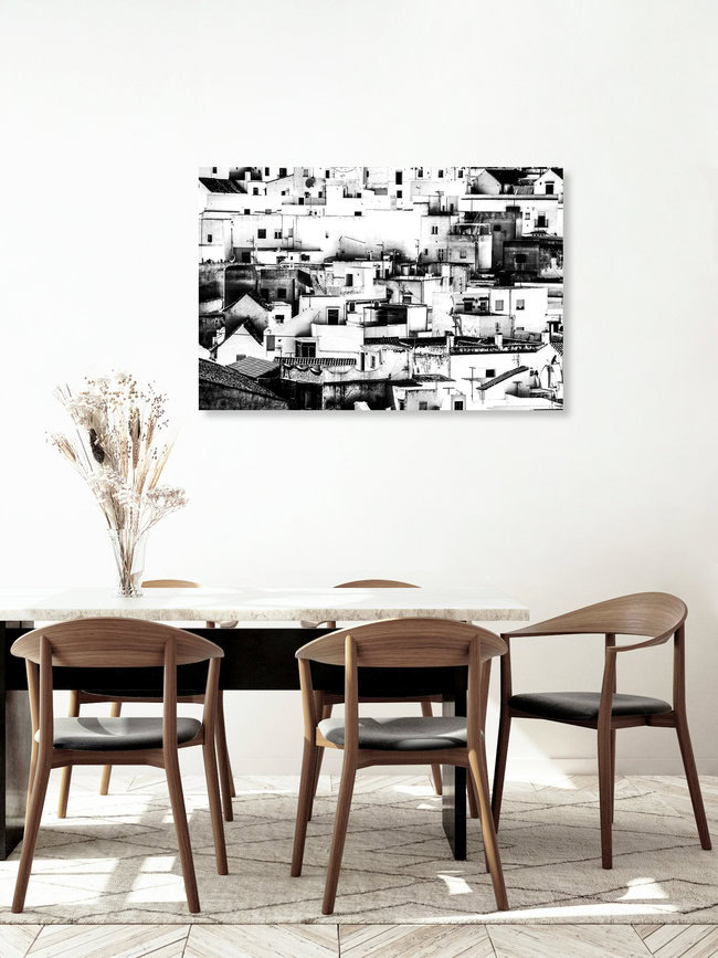 Andalusisches Dorf, Spanien – Fotokunst von Manfred Just als Poster oder Acrylglasbild