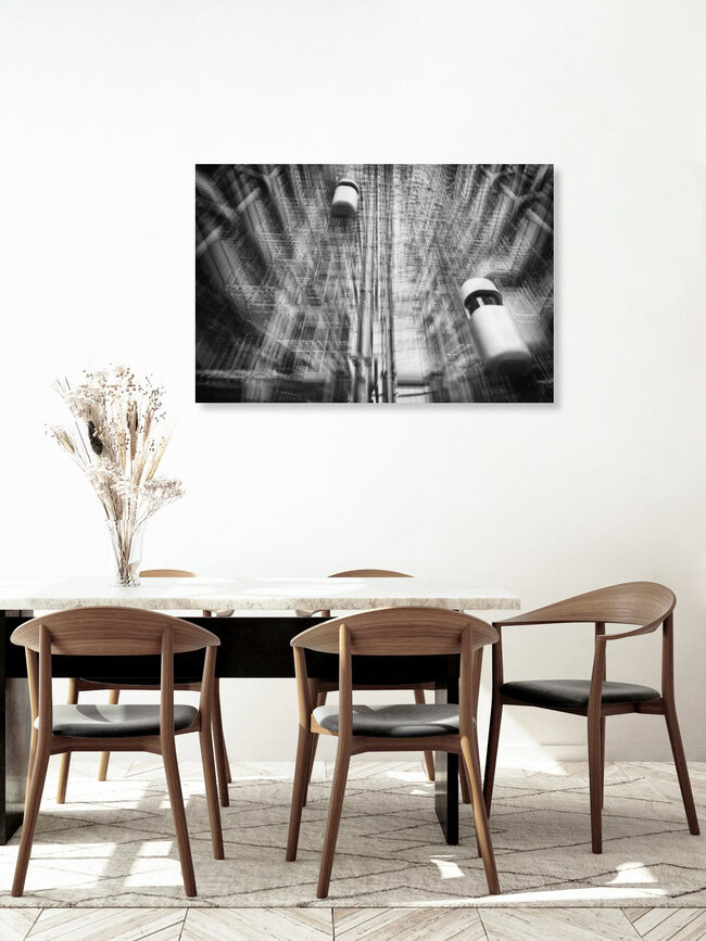 lift into the future, Germany – wall art by Roswitha Schleicher-Schwarz as Poster or Acrylic Glass Print