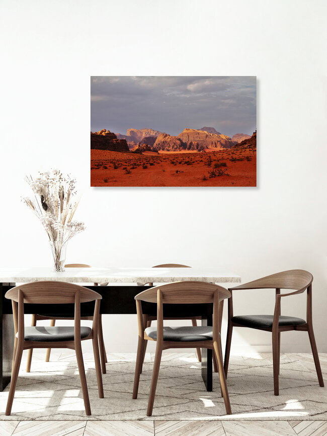 Wadi Rum, Jordanien – Fotokunst von Martin Erichsen als Poster oder Acrylglasbild
