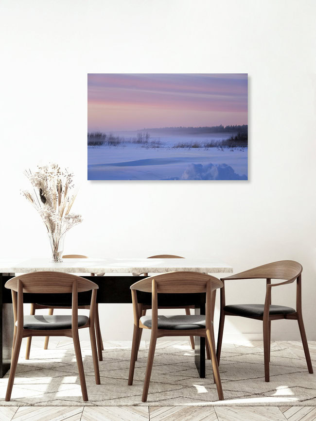 Winter wonderland, Finland – wall art by Oona Kallanmaa as Poster or Acrylic Glass Print