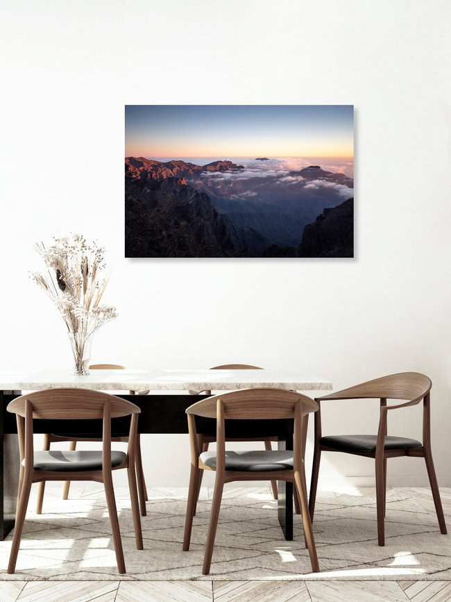 La Palma Sunset, Spanien – Fotokunst von Kosianikosia  als Poster oder Acrylglasbild