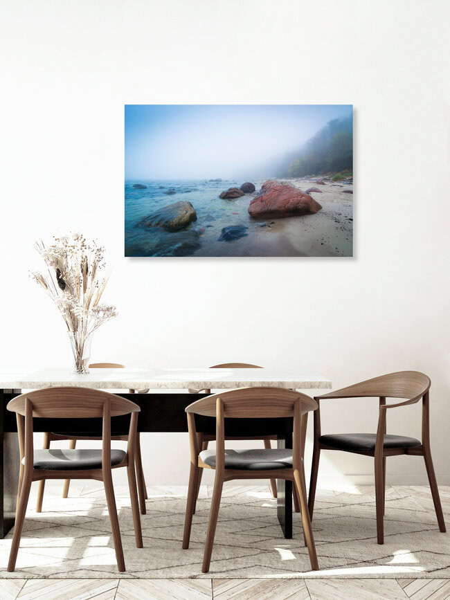 Baltic Sea Fog, Germany – wall art by Martin Wasilewski as Poster or Acrylic Glass Print