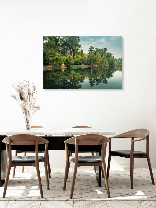 Early morning at Angkor Wat, Cambodia – wall art by Li Ye as Poster or Acrylic Glass Print
