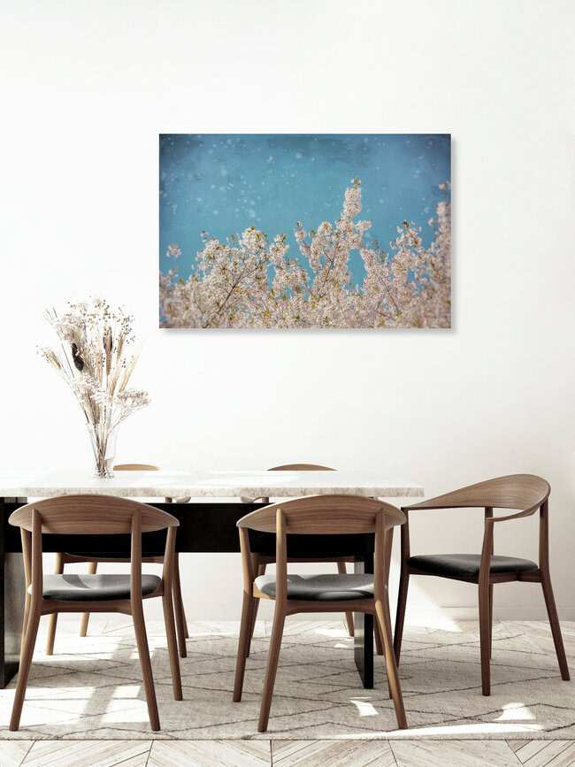 Frühlingshimmel, Deutschland – Fotokunst von Andrea Hansen als Poster oder Acrylglasbild
