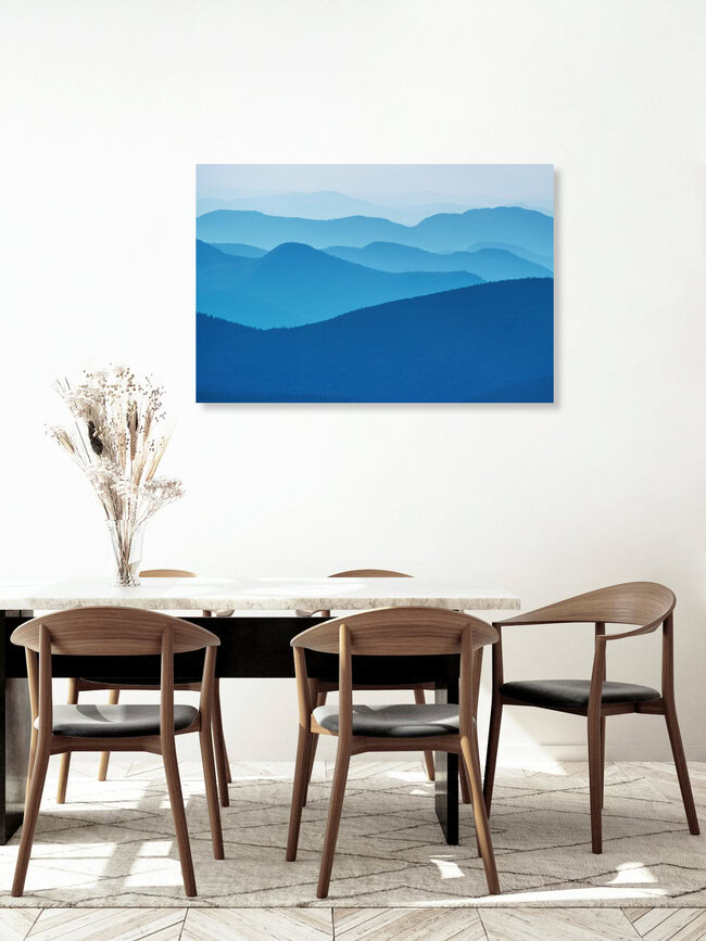 Blaue Berge, Vereinigte Staaten – Fotokunst von Christian Hartmann als Poster oder Acrylglasbild