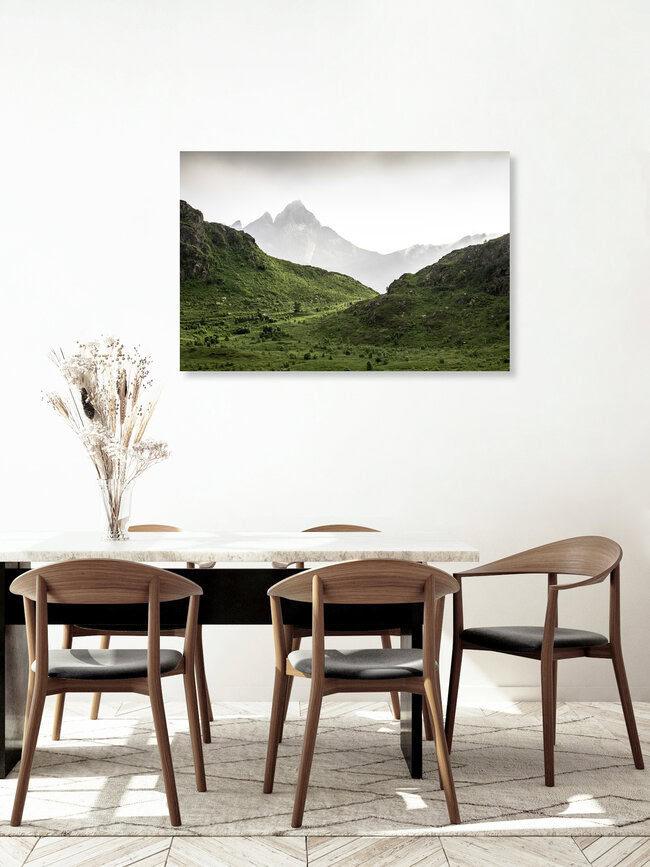 Lofoten Landscape, Norway – wall art by Sebastian Worm as Poster or Acrylic Glass Print
