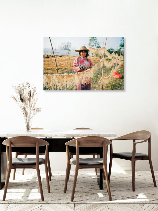 Myanmar Inle Lake, Myanmar – Fotokunst von Jim Delcid als Poster oder Acrylglasbild
