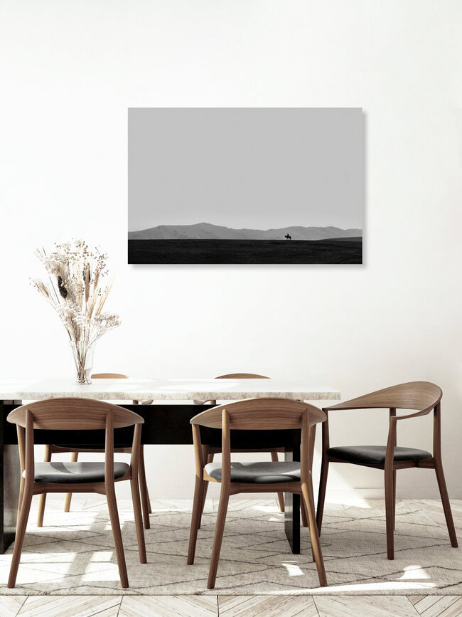 Solitude, Kirgistan – Fotokunst von Victoria Knobloch als Poster oder Acrylglasbild