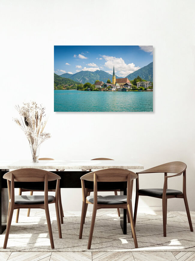 Sommer am Tegernsee, Deutschland – Fotokunst von Martin Wasilewski als Poster oder Acrylglasbild