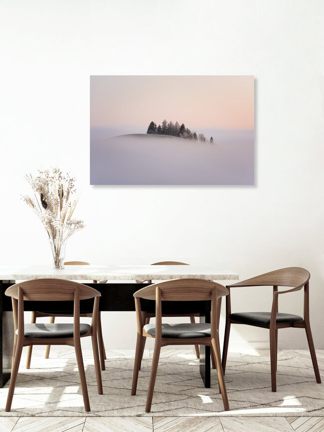 Sea of fog, Switzerland – wall art by Thomas Staubli as Poster or Acrylic Glass Print