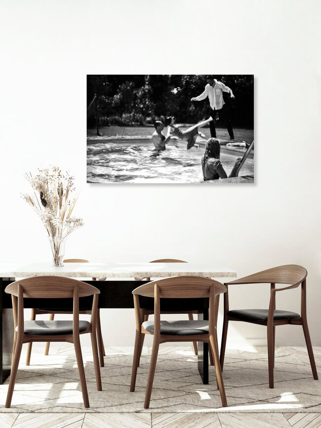 pool, Italy – wall art by Wolfgang Filser as Poster or Acrylic Glass Print