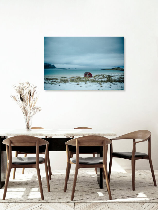Lofoten, Norwegen, Norwegen – Fotokunst von Marco Leiter als Poster oder Acrylglasbild