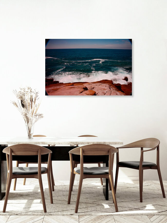 Retro Meer, Italien – Fotokunst von Michael Brandone als Poster oder Acrylglasbild