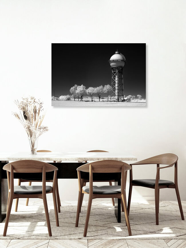 water tower, Germany – wall art by Oliver Buchmann as Poster or Acrylic Glass Print