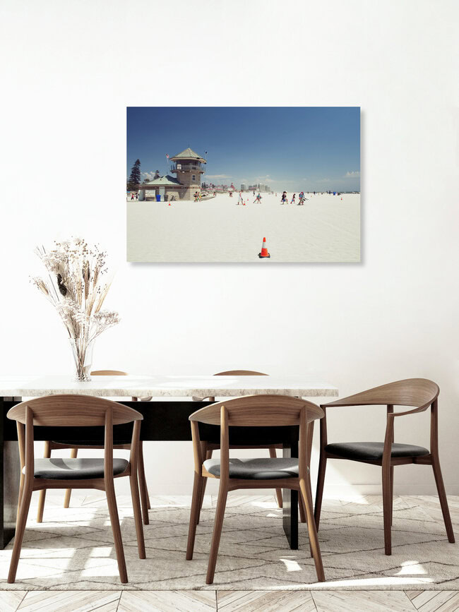 Lifeguard on Duty, United States – wall art by Amaar Ujeyl as Poster or Acrylic Glass Print