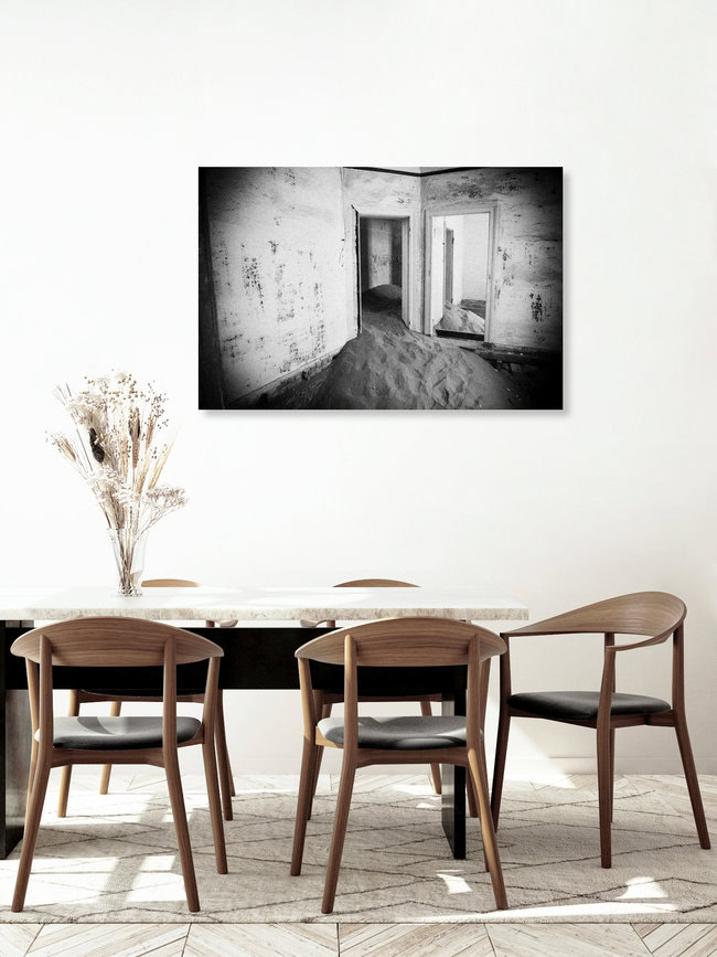 Kolmannskuppe, Namibia – Fotokunst von Thomas Halfmann als Poster oder Acrylglasbild