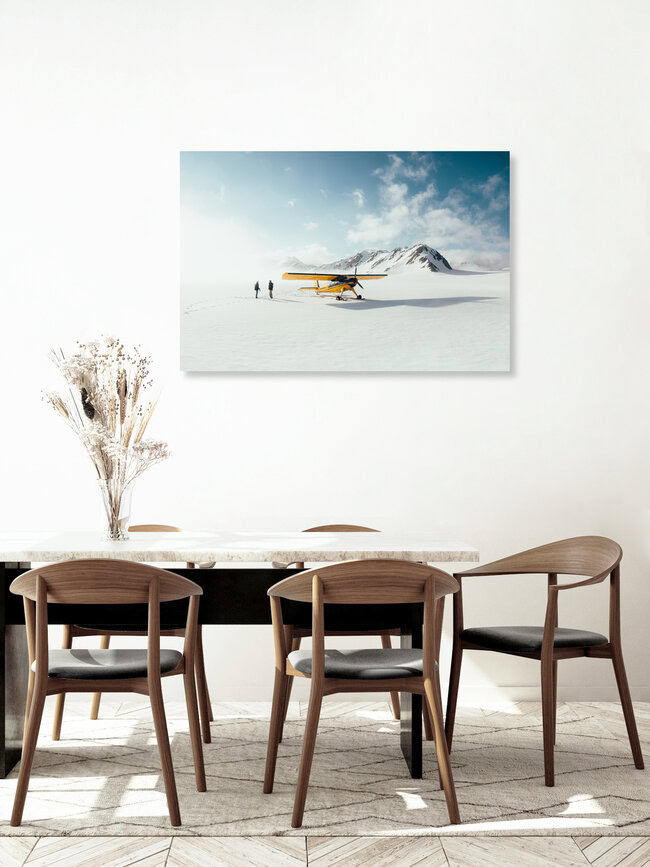 Glacierlanding, Canada – wall art by Lennart Pagel as Poster or Acrylic Glass Print