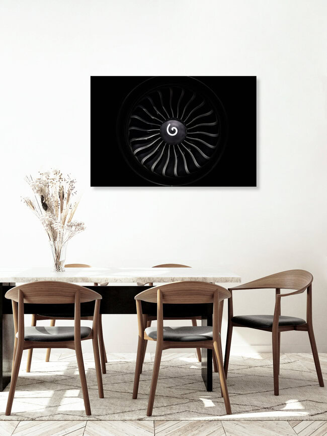 Deep Black, Germany – wall art by Inflight Galerie as Poster or Acrylic Glass Print