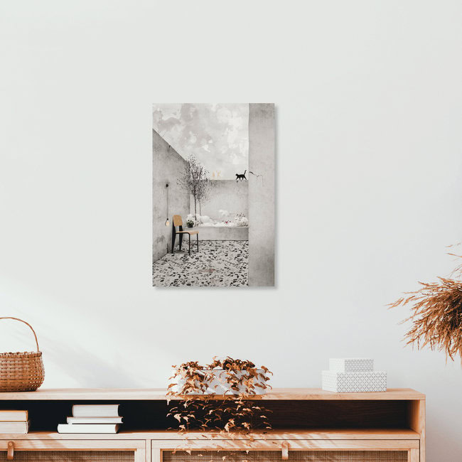 Wandbild 'Contemplating' – Kunst von Adriana Pascale als Poster oder Acrylglasbild