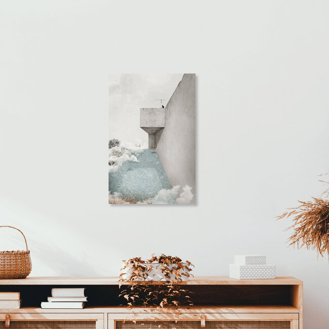 Wandbild 'Swimming' – Kunst von Adriana Pascale als Poster oder Acrylglasbild