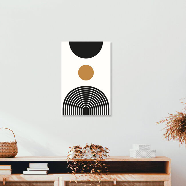 'Mid century study no.3' – Wall Art by Froilein  Juno as Poster or Acrylic Glass Print