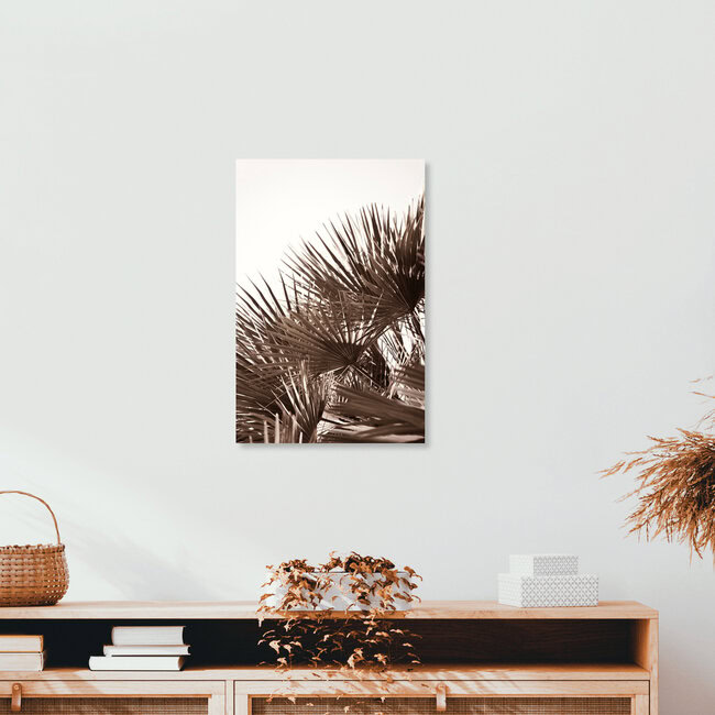 gorgeous golden palm leafes, Germany – wall art by Studio Na.hili as Poster or Acrylic Glass Print