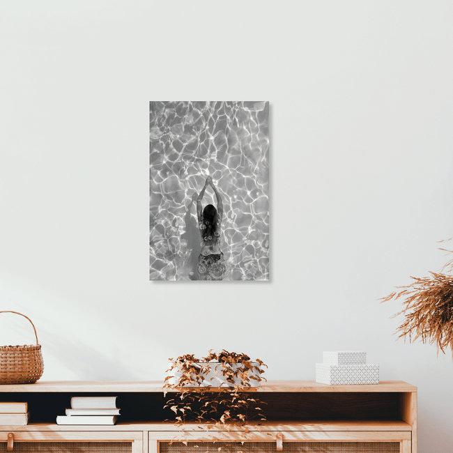 liquid LOVE - black & white edition, Germany – wall art by Studio Na.hili as Poster or Acrylic Glass Print