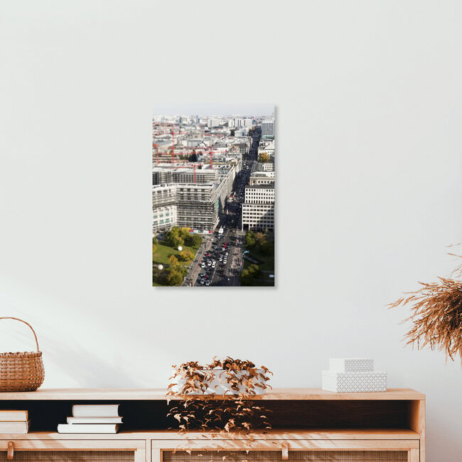 Little Berlin Photos of Berlin from above, Deutschland – Fotokunst von Yehuda Swed als Poster oder Acrylglasbild