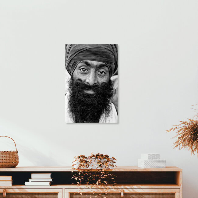 gallant, Indien – Fotokunst von Jagdev Singh als Poster oder Acrylglasbild