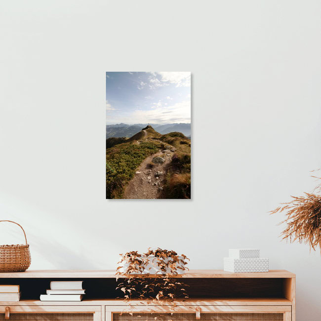 Gipfelkreuz, Österreich – Fotokunst von Jens Berger als Poster oder Acrylglasbild