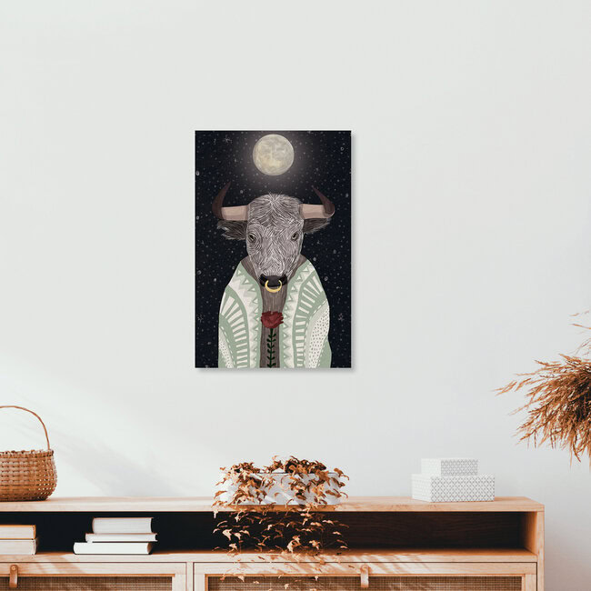 'TAURO' – Wall Art by Amalia Restrepo as Poster or Acrylic Glass Print