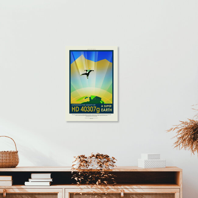'HD 40307g, A Super Earth' – Wall Art by Nasa Visions as Poster or Acrylic Glass Print
