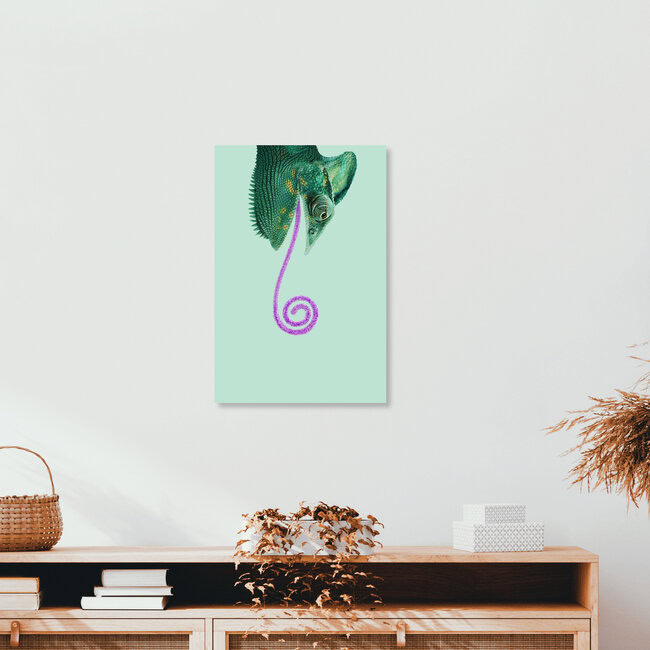 Wandbild 'Candy Chameleon' – Kunst von Jonas Loose als Poster oder Acrylglasbild