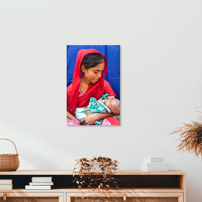 Selfless, Indien – Fotokunst von Miro May als Poster oder Acrylglasbild