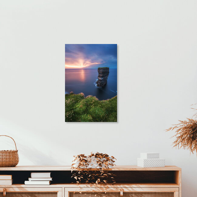Ireland Downpatrick Head, Ireland – wall art by Jean Claude Castor as Poster or Acrylic Glass Print