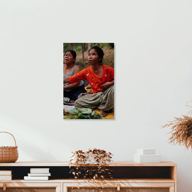 Laos Tad Lo, Laos – Fotokunst von Jim Delcid als Poster oder Acrylglasbild