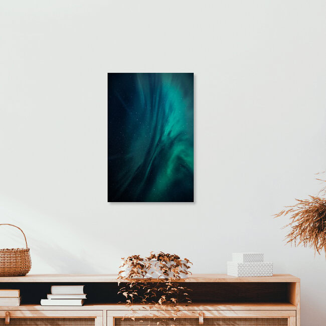 Shades of Blue, Norwegen – Fotokunst von Sebastian Worm als Poster oder Acrylglasbild