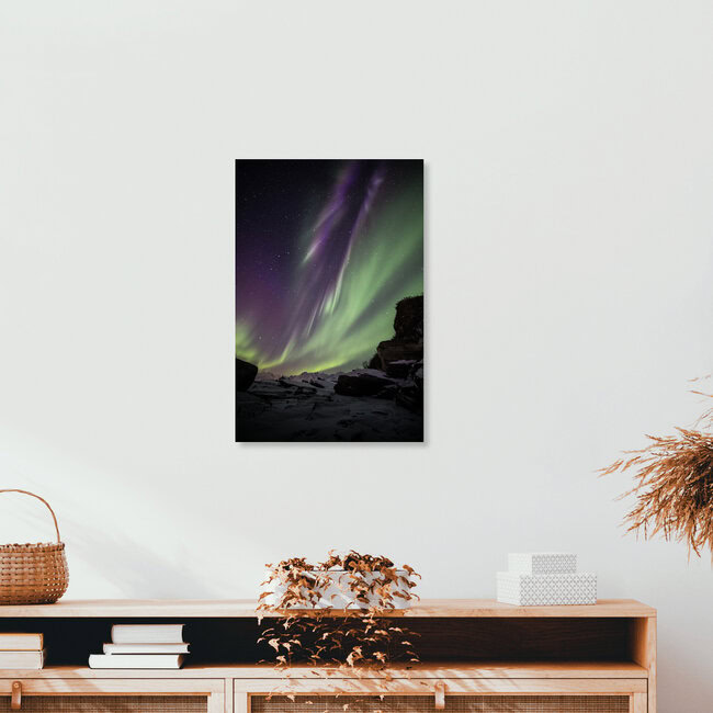 Skyrift, Norwegen – Fotokunst von Sebastian Worm als Poster oder Acrylglasbild