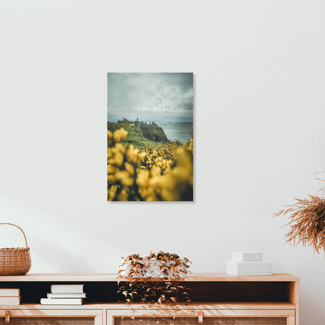 Dunluce Castle, Irland – Fotokunst von Philipp Steiger als Poster oder Acrylglasbild