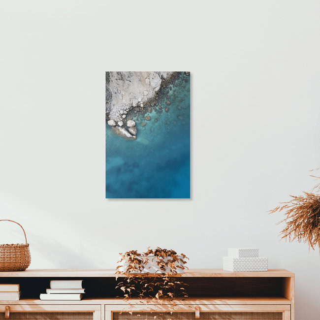Ready to Jump, Greece – wall art by Studio Na.hili as Poster or Acrylic Glass Print
