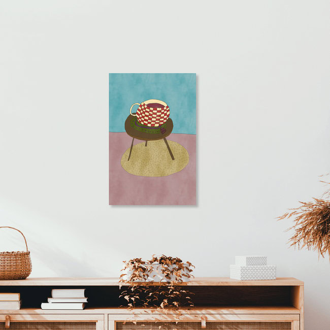 'Teatime' – Wall Art by Andrea Hansen as Poster or Acrylic Glass Print