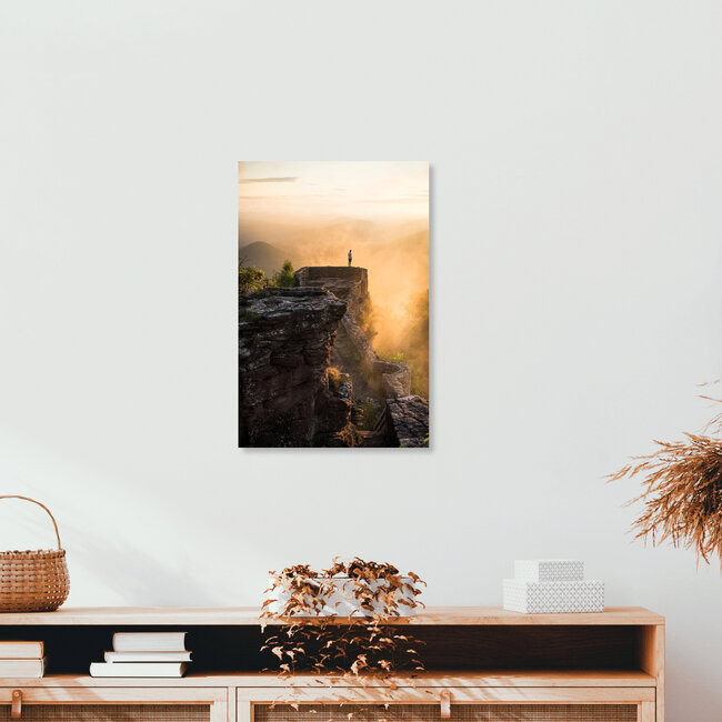 Sunrise Ruin, Germany – wall art by Lina Jakobi as Poster or Acrylic Glass Print